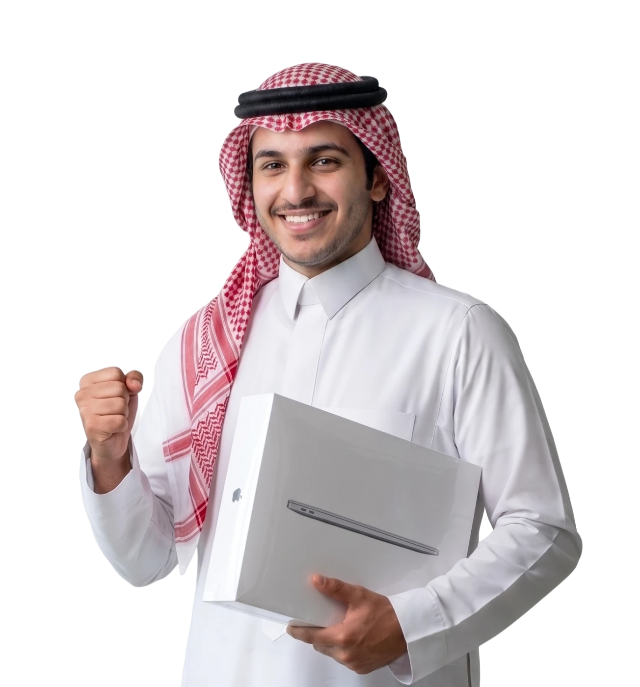 عميل فزعة يمتلك جهازه الجديد